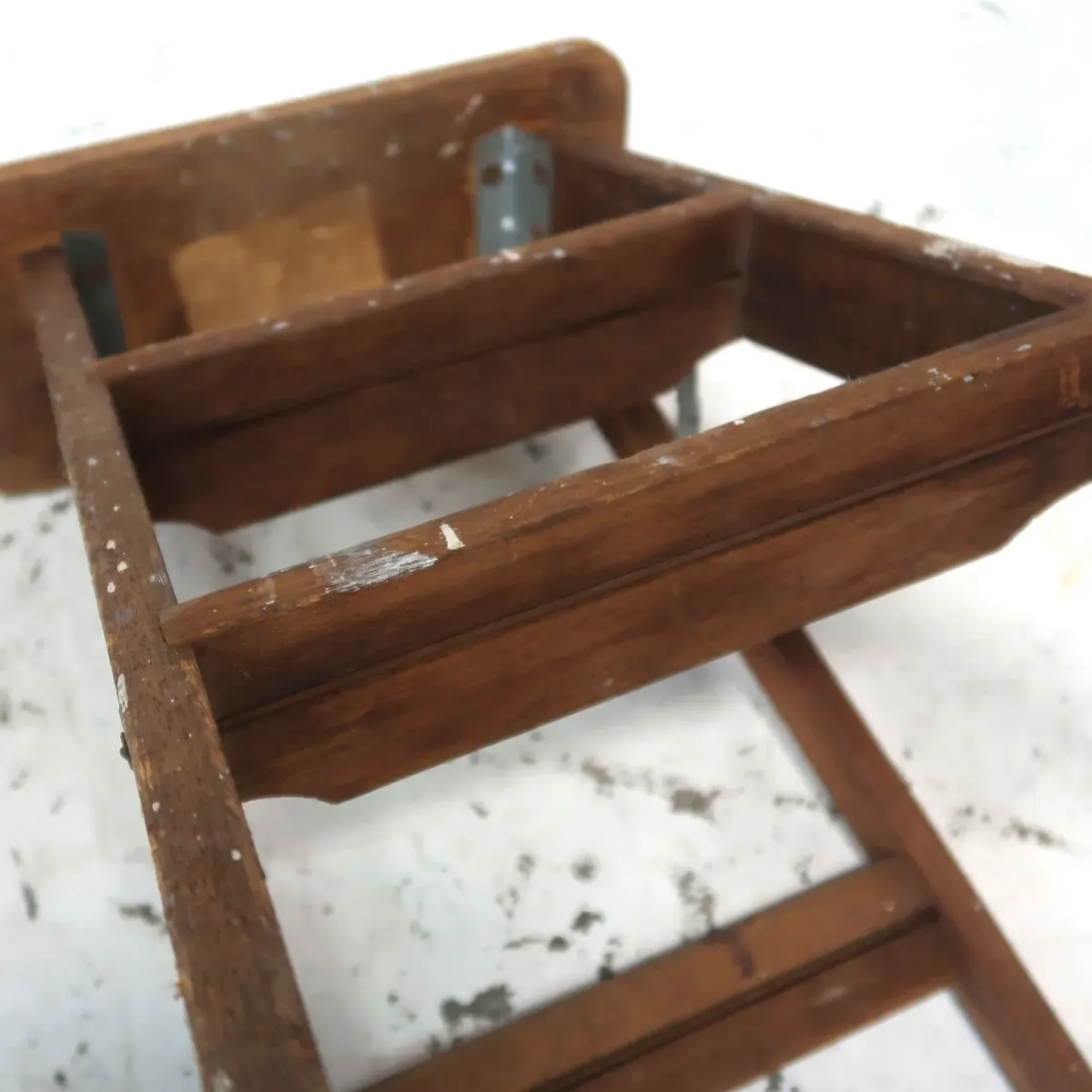 ビンテージ ウッドステップラダー