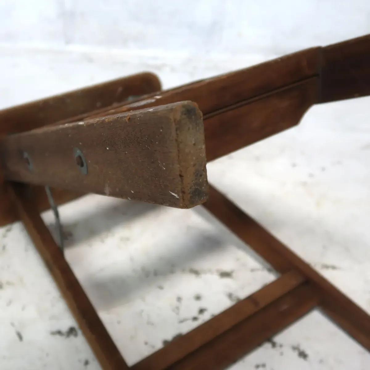 ビンテージ ウッドステップラダー