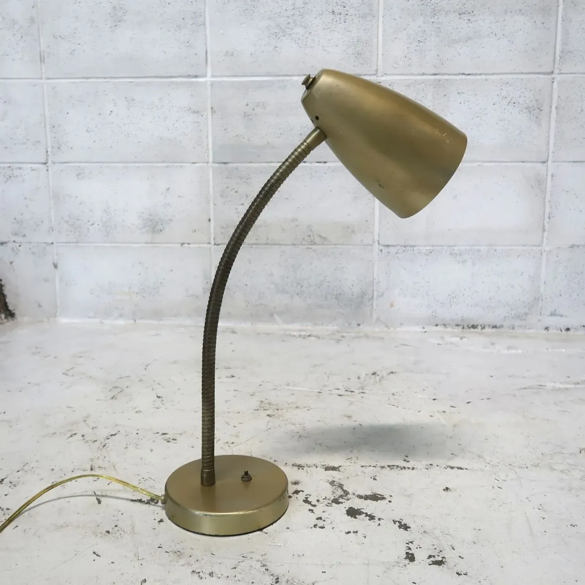 ビンテージ デスクランプ グースネック