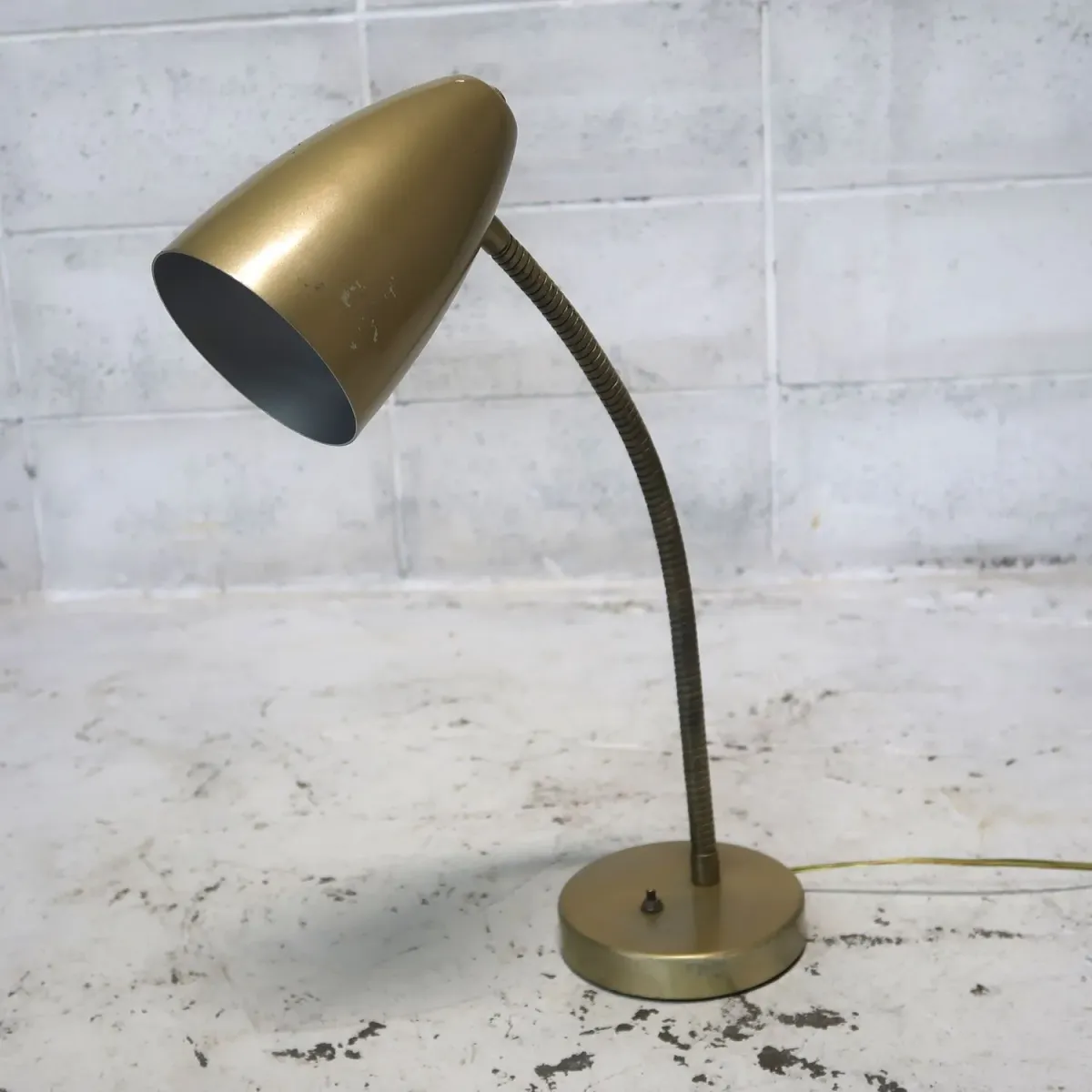 ビンテージ デスクランプ グースネック