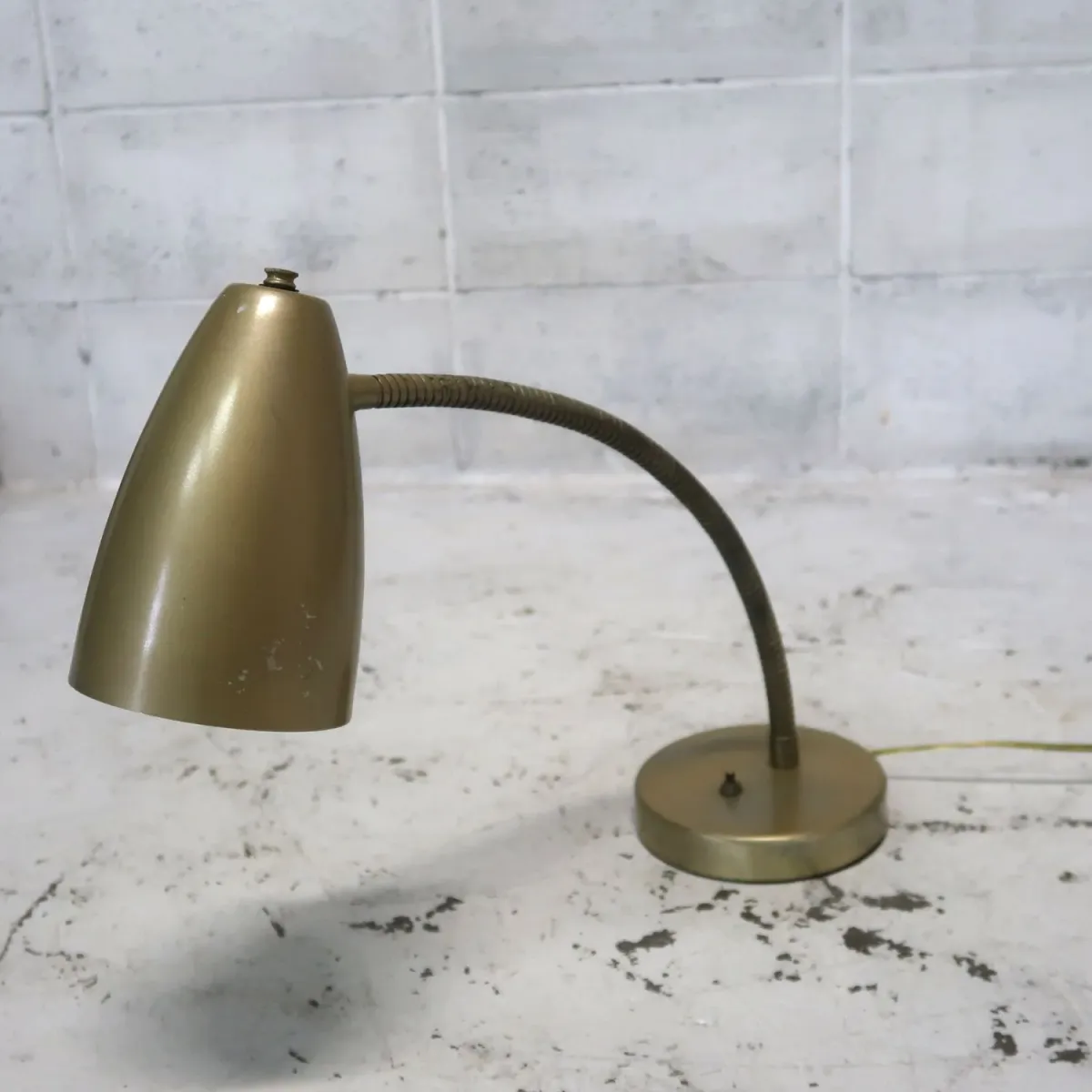 ビンテージ デスクランプ グースネック