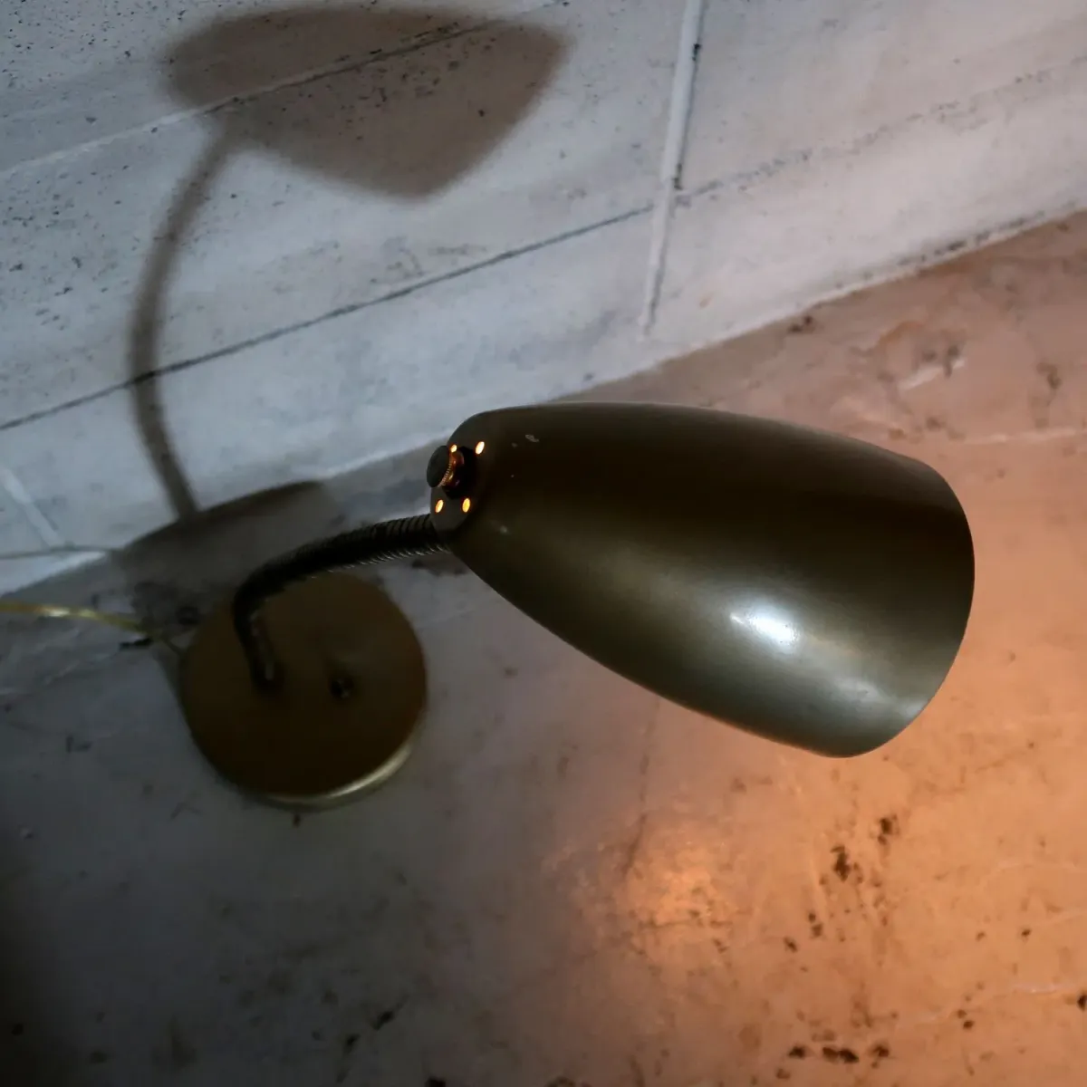 ビンテージ デスクランプ グースネック