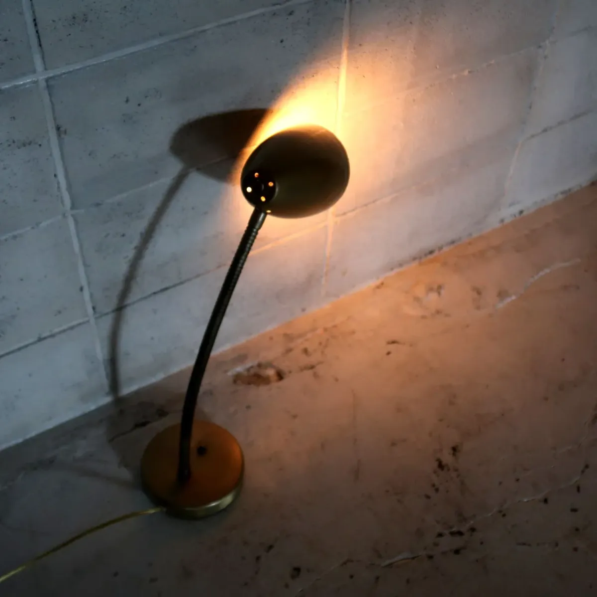 ビンテージ デスクランプ グースネック