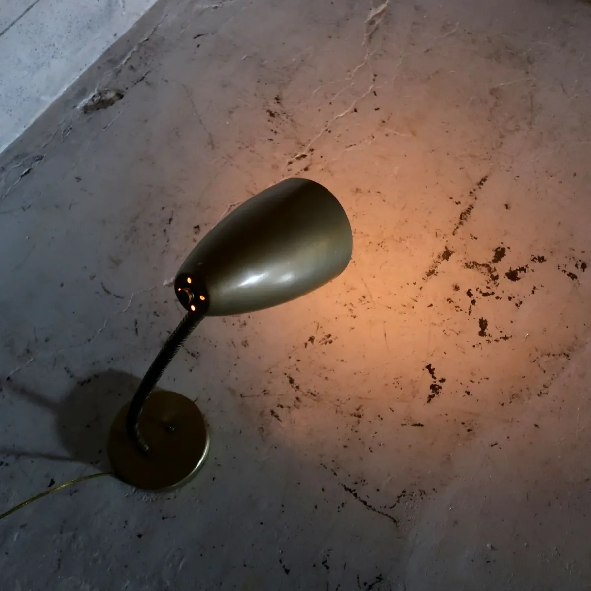 ビンテージ デスクランプ グースネック