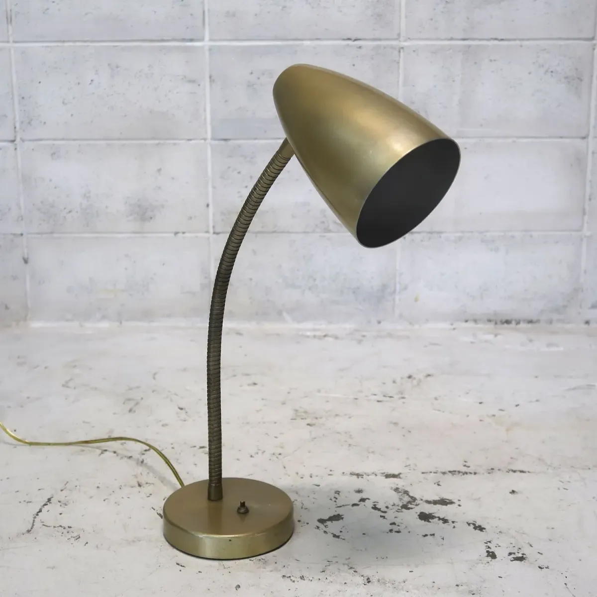 ビンテージ デスクランプ グースネック