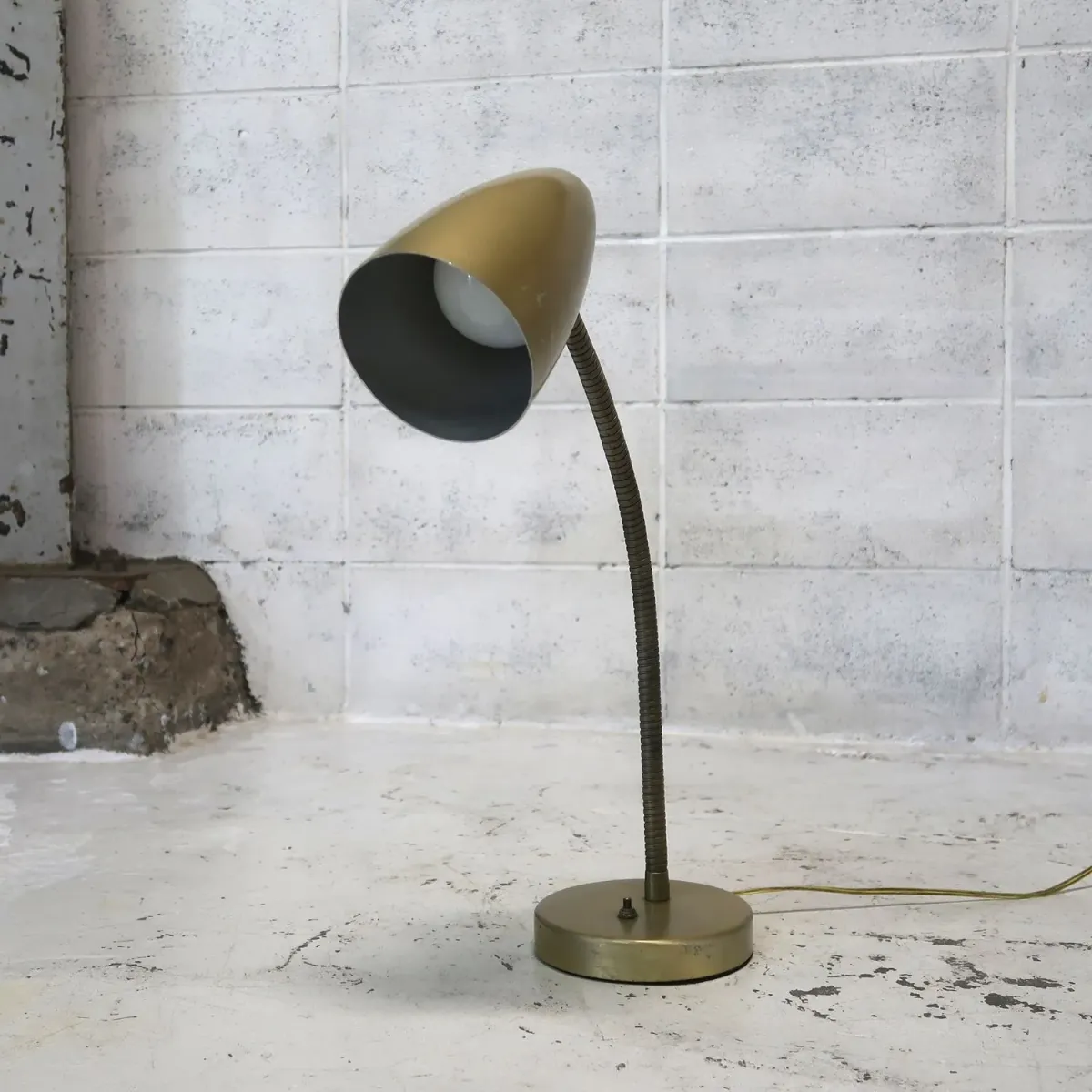 ビンテージ デスクランプ グースネック