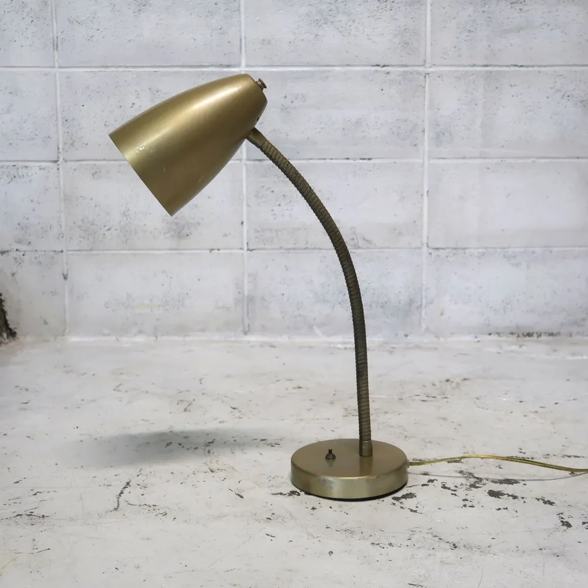 ビンテージ デスクランプ グースネック