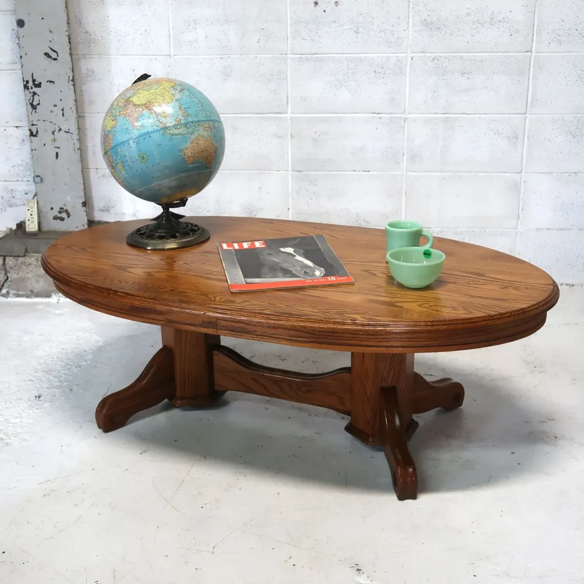 アンティーク コーヒーテーブル オーク