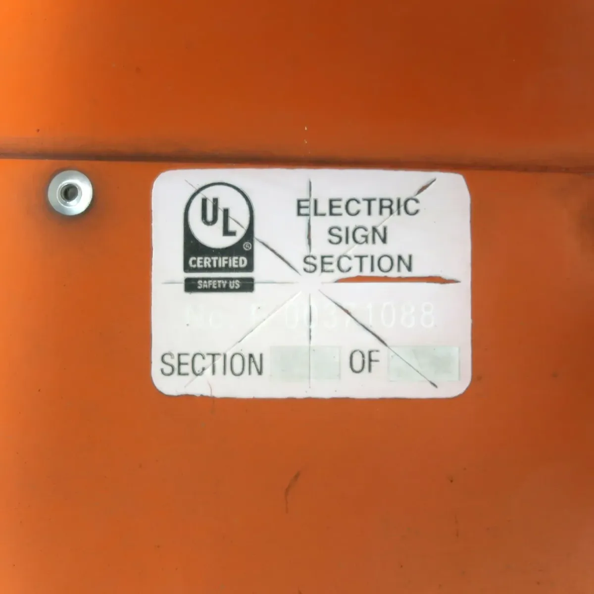 ビンテージ レターサイン T