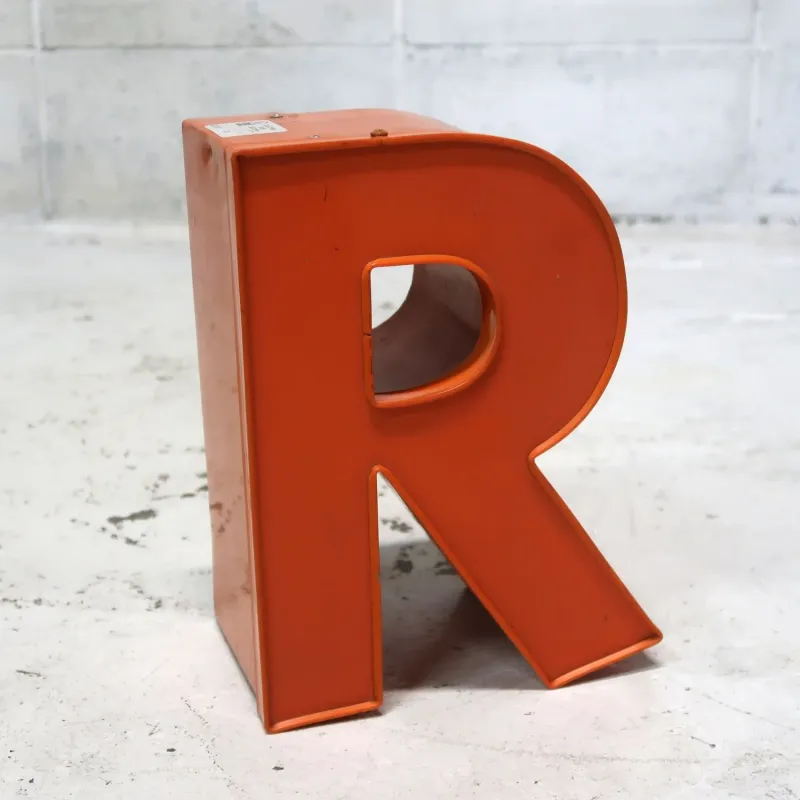 ビンテージ レターサイン R