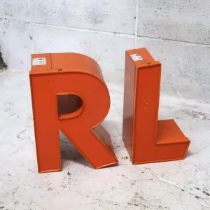 ビンテージ レターサイン R