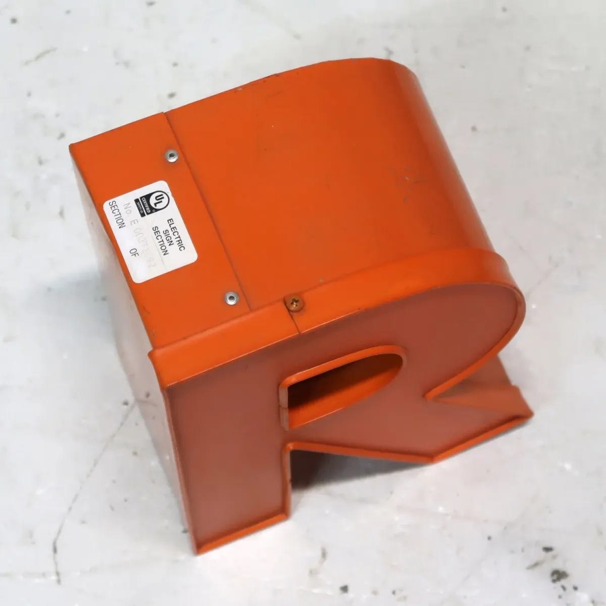 ビンテージ レターサイン R