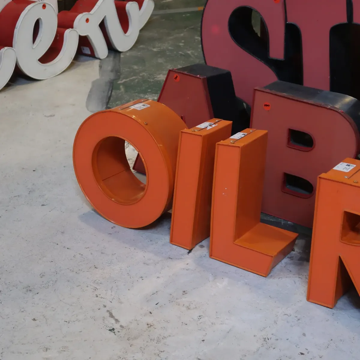 ビンテージ レターサイン L