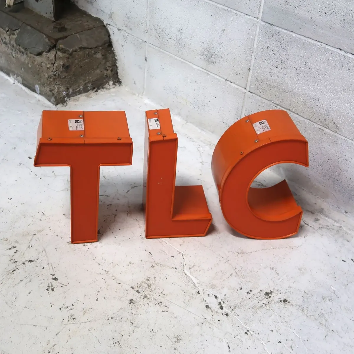 ビンテージ レターサイン L