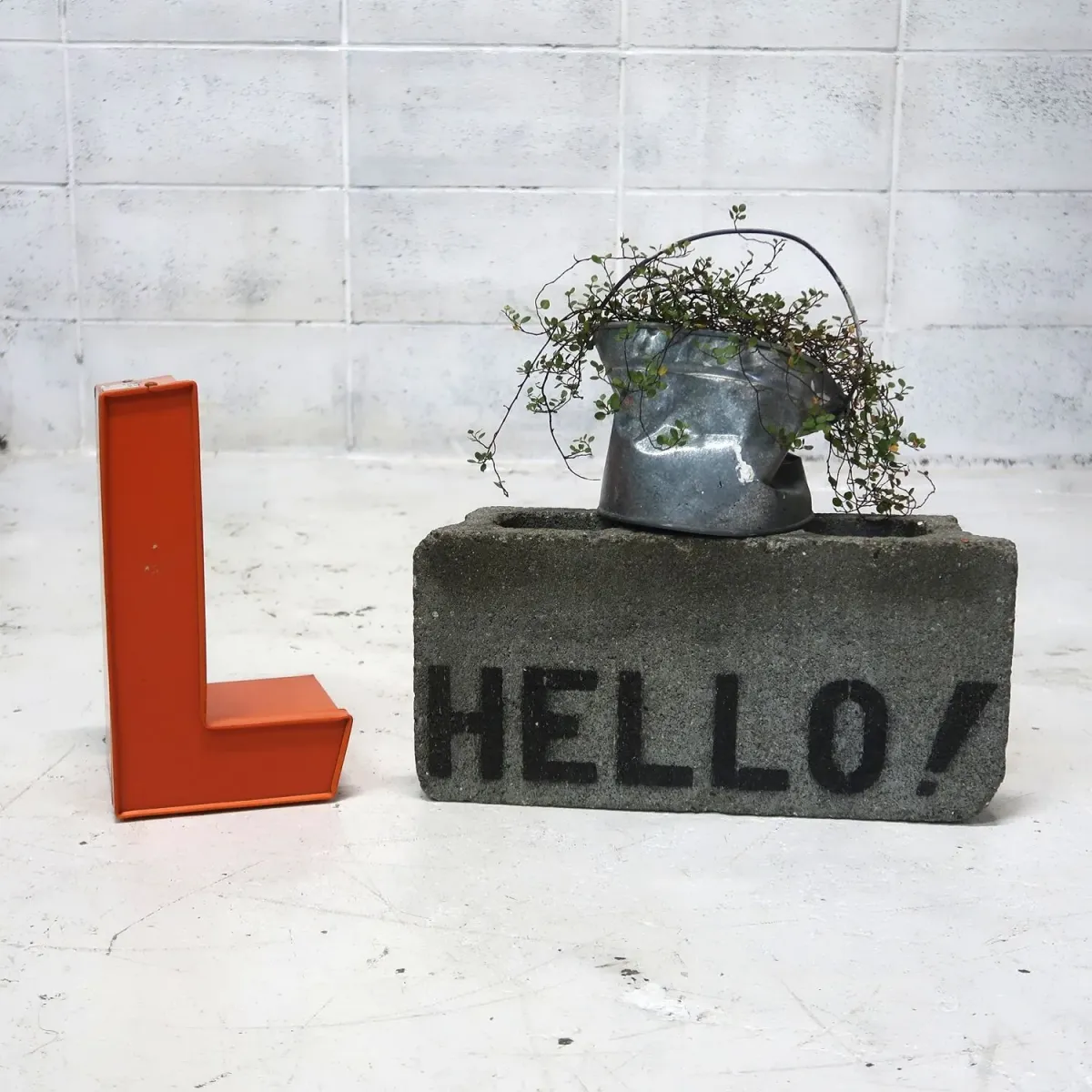 ビンテージ レターサイン L