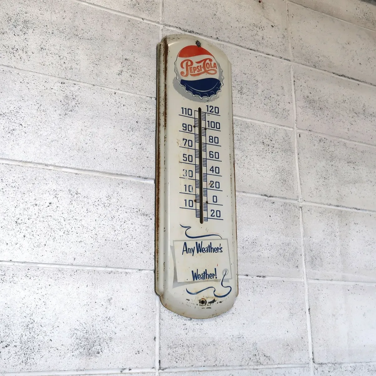 50's ペプシコーラ ビンテージ メタル看板