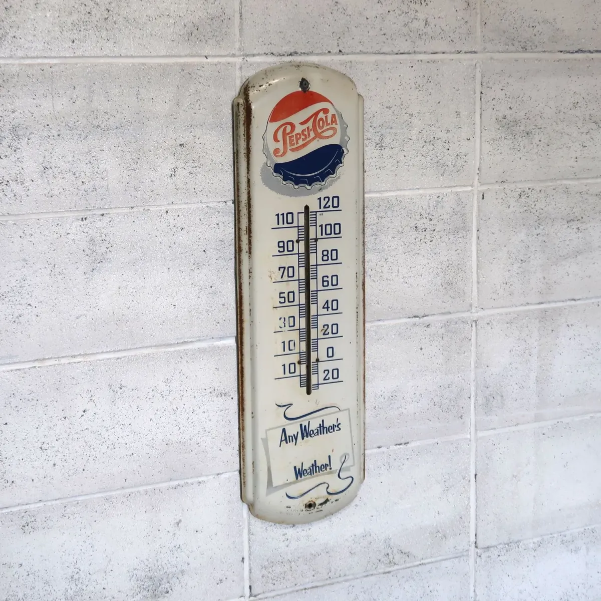 50's ペプシコーラ ビンテージ メタル看板