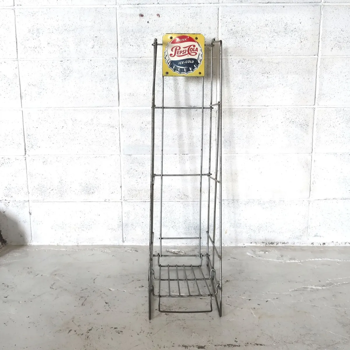 50's ペプシコーラ ビンテージ ワイヤーラック