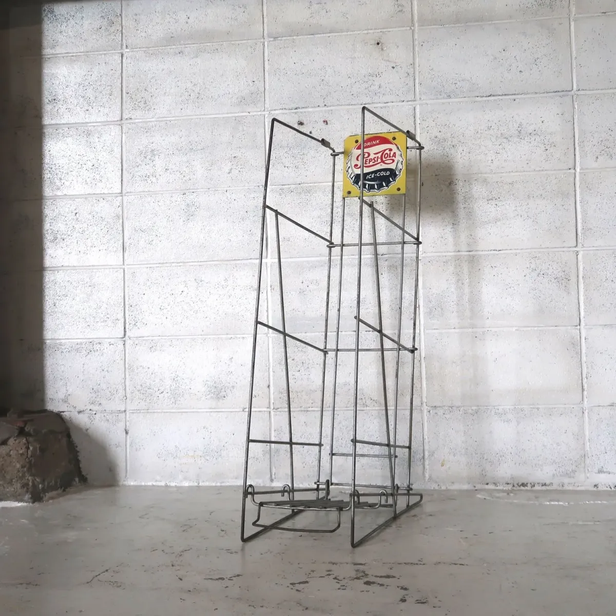 50's ペプシコーラ ビンテージ ワイヤーラック