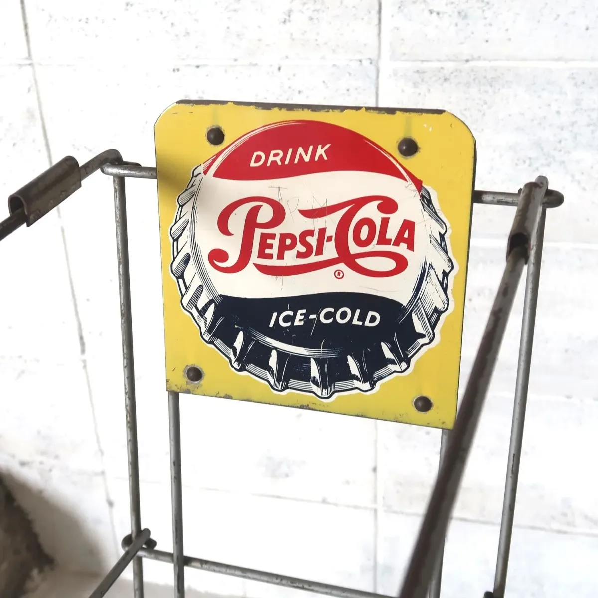 50's ペプシコーラ ビンテージ ワイヤーラック