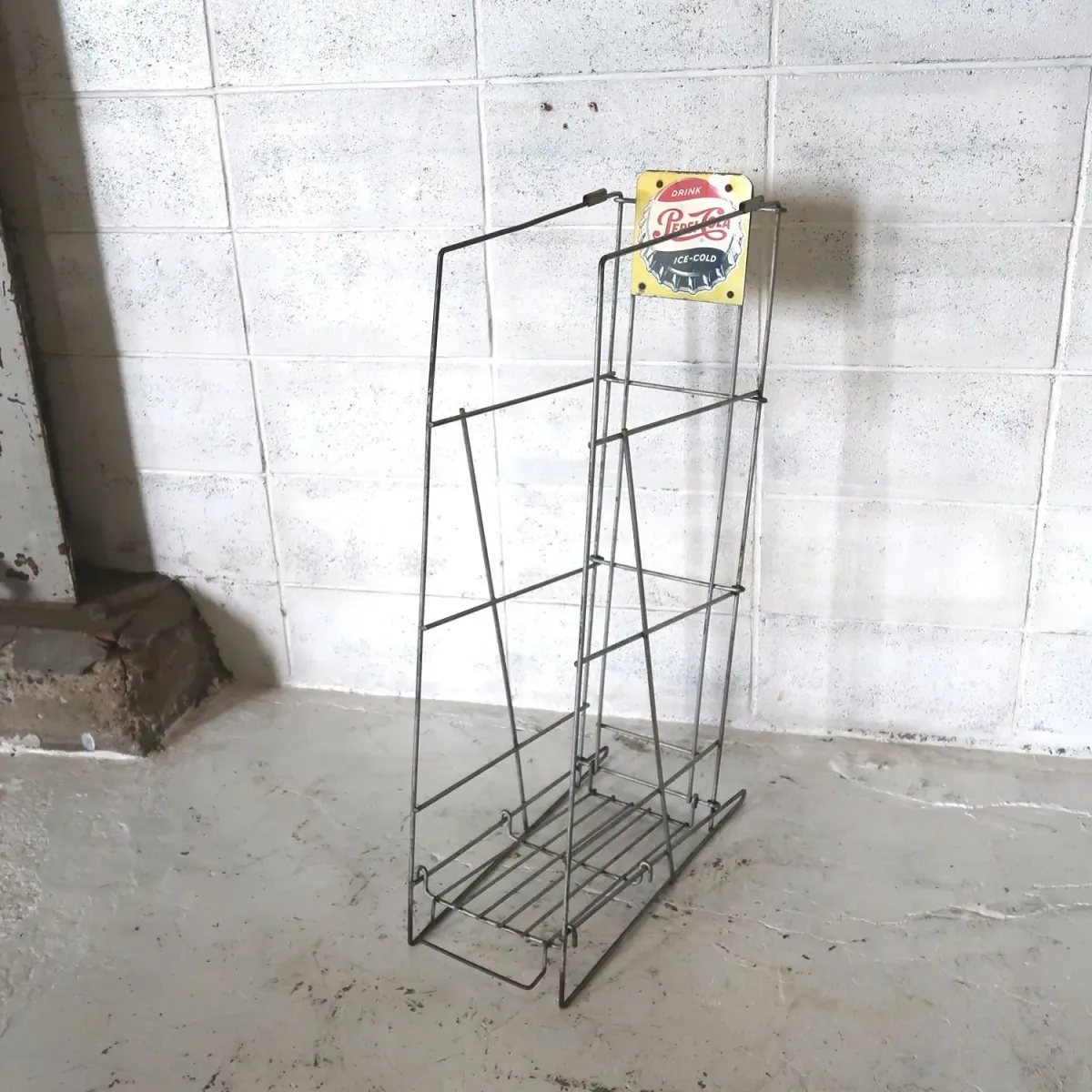 50's ペプシコーラ ビンテージ ワイヤーラック