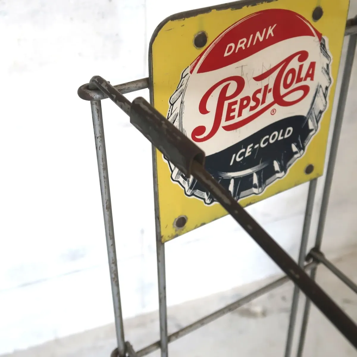50's ペプシコーラ ビンテージ ワイヤーラック