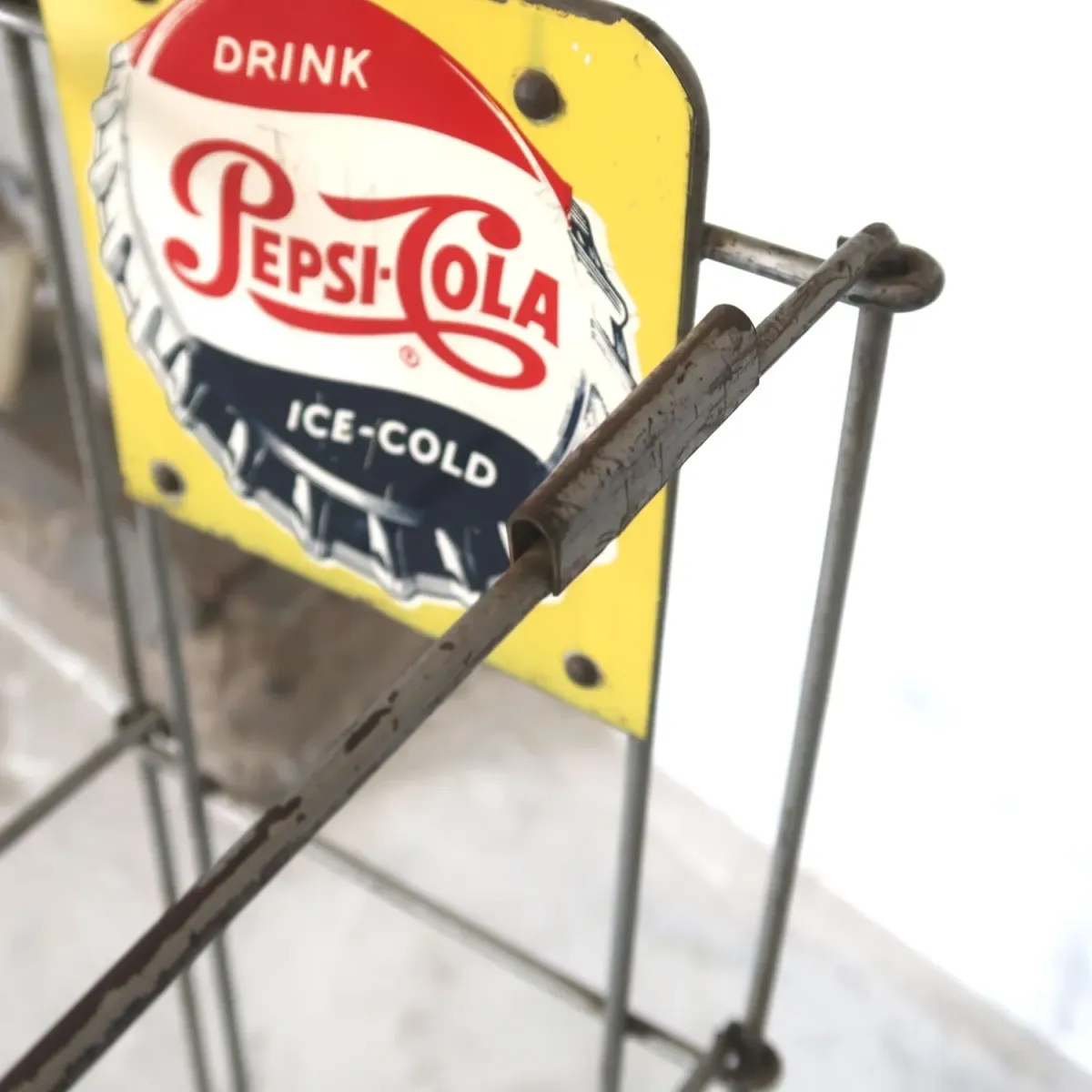 50's ペプシコーラ ビンテージ ワイヤーラック
