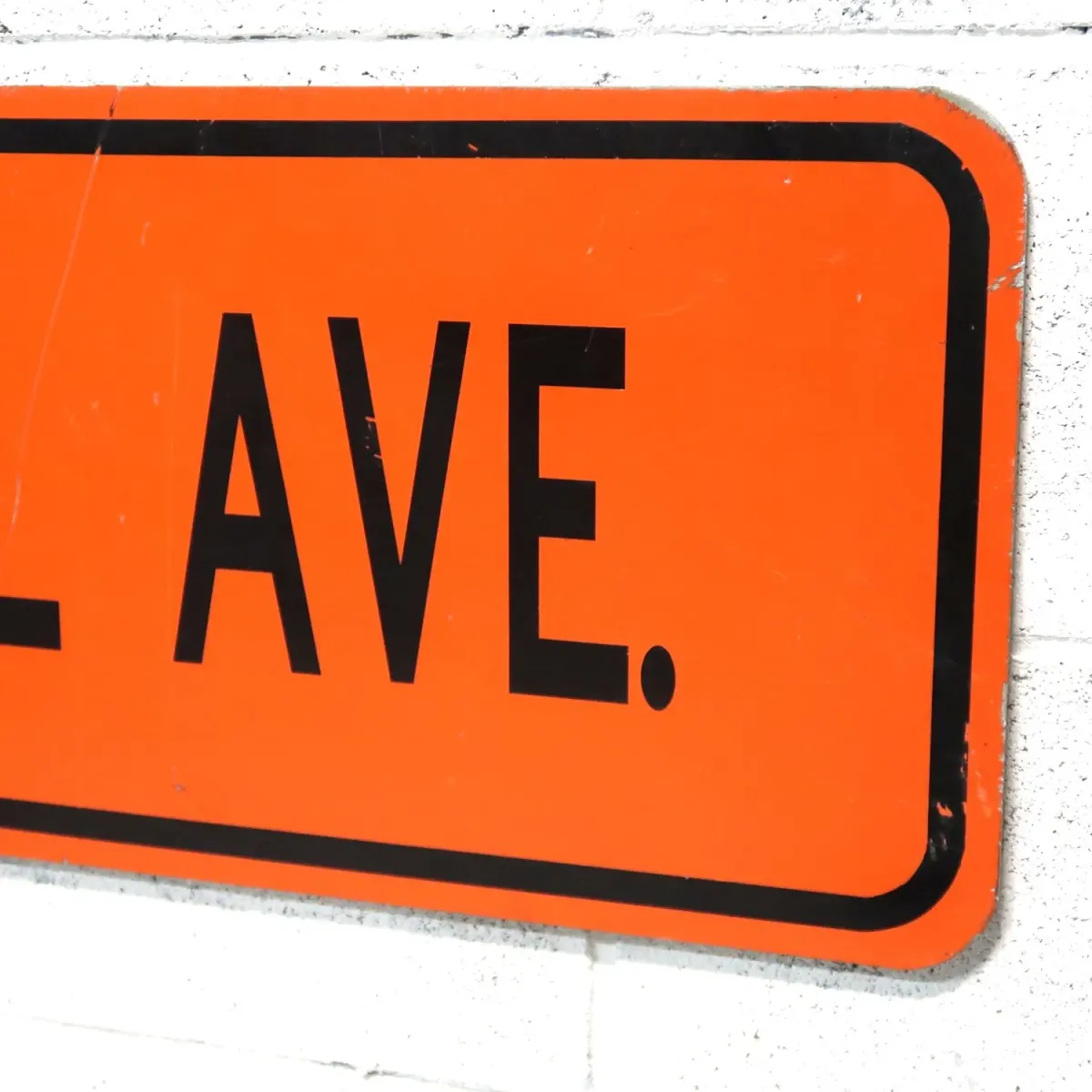 CENTRAL AVE. ストリートサイン