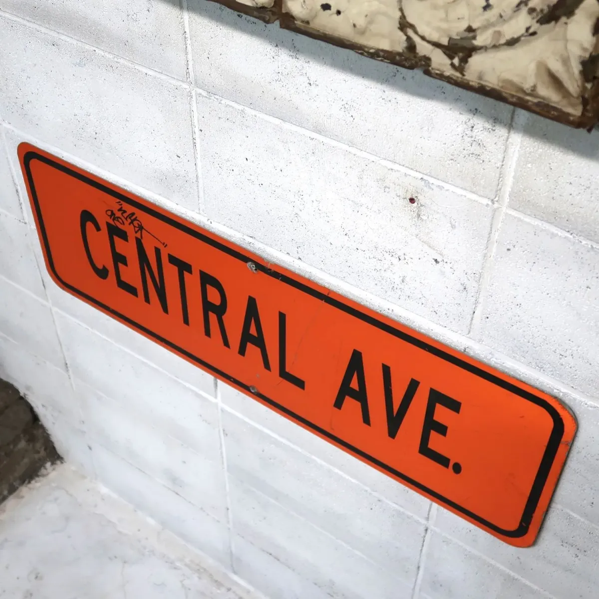 CENTRAL AVE. ストリートサイン