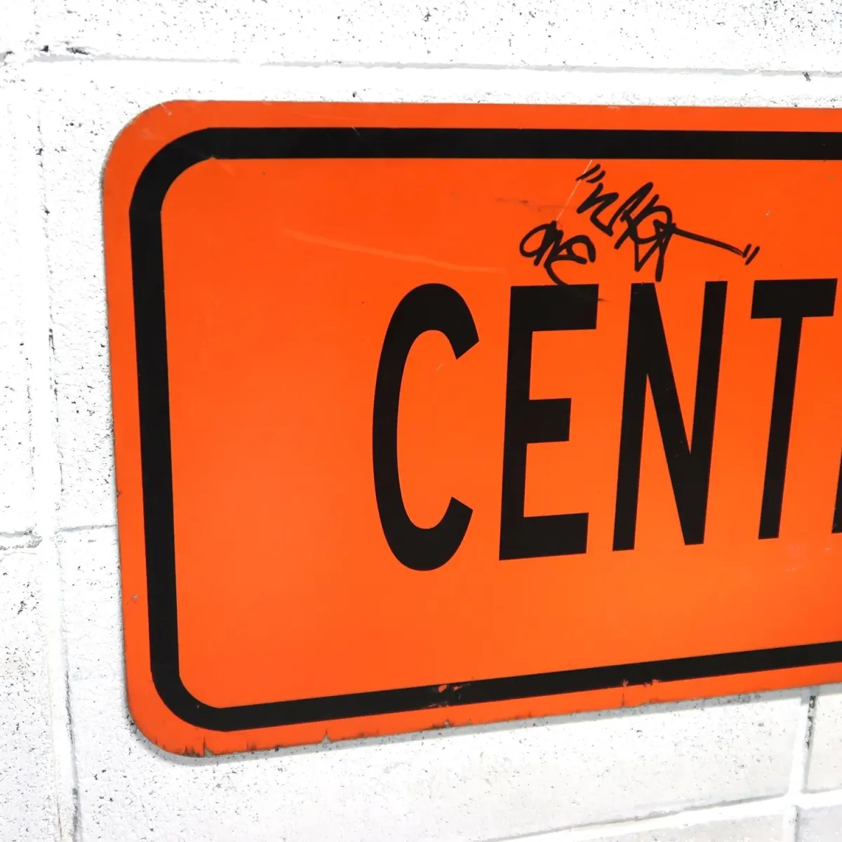 CENTRAL AVE. ストリートサイン