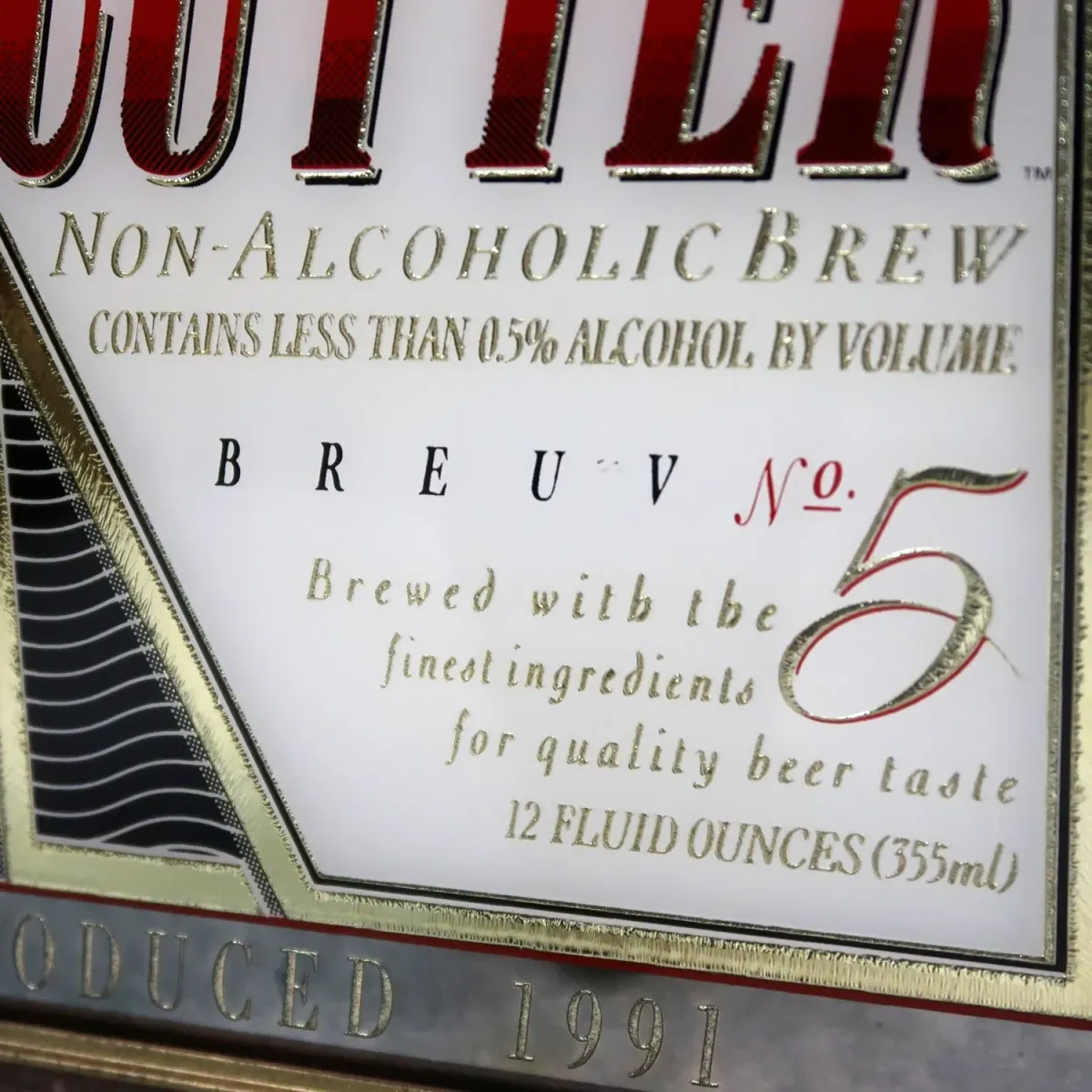 Coors CUTTER ビンテージ パブミラー