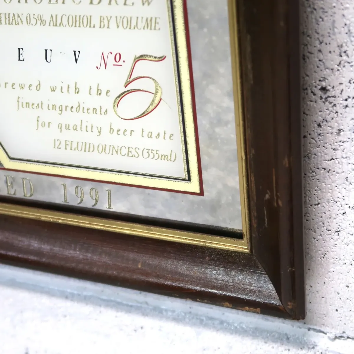 Coors CUTTER ビンテージ パブミラー