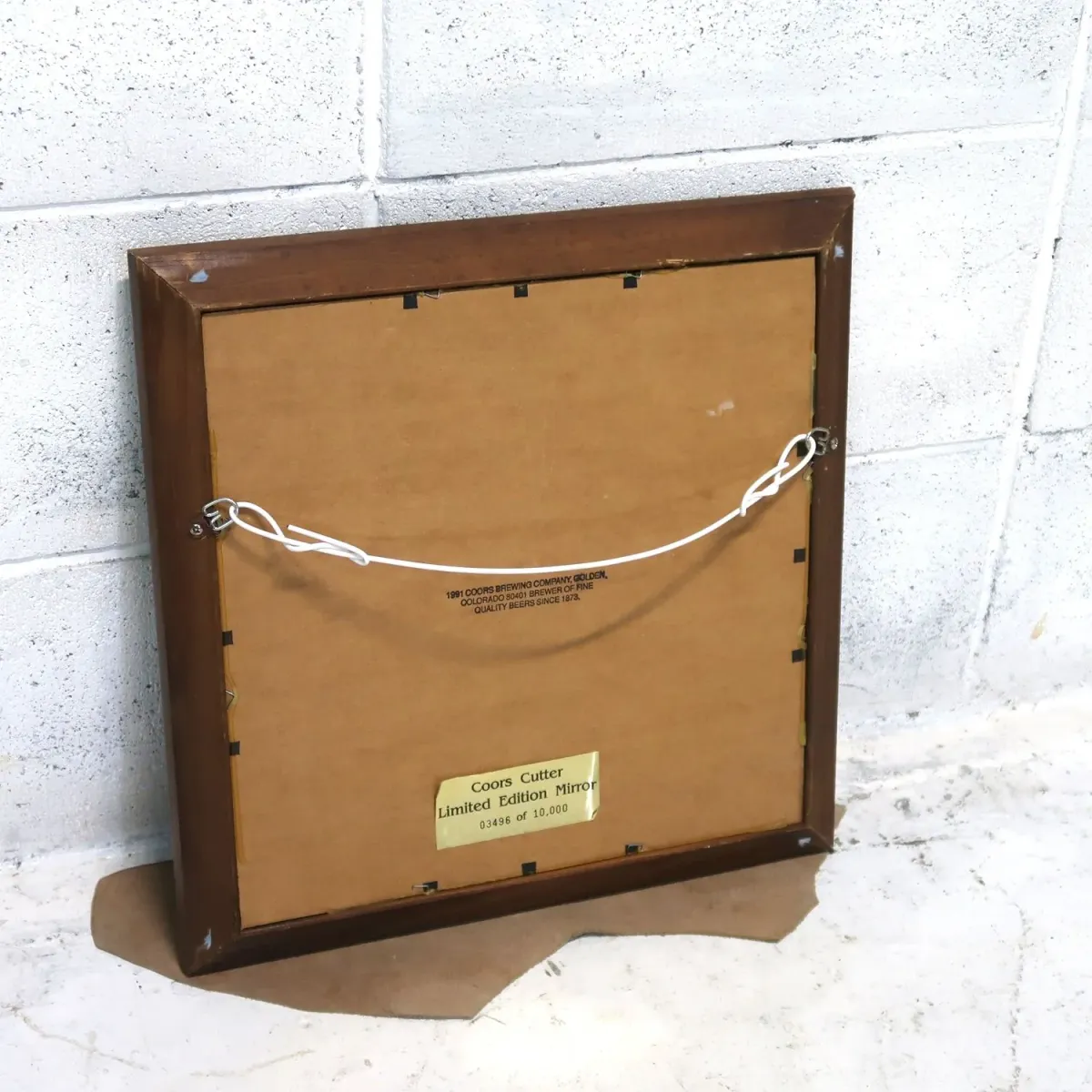 Coors CUTTER ビンテージ パブミラー