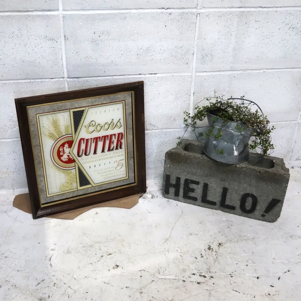 Coors CUTTER ビンテージ パブミラー