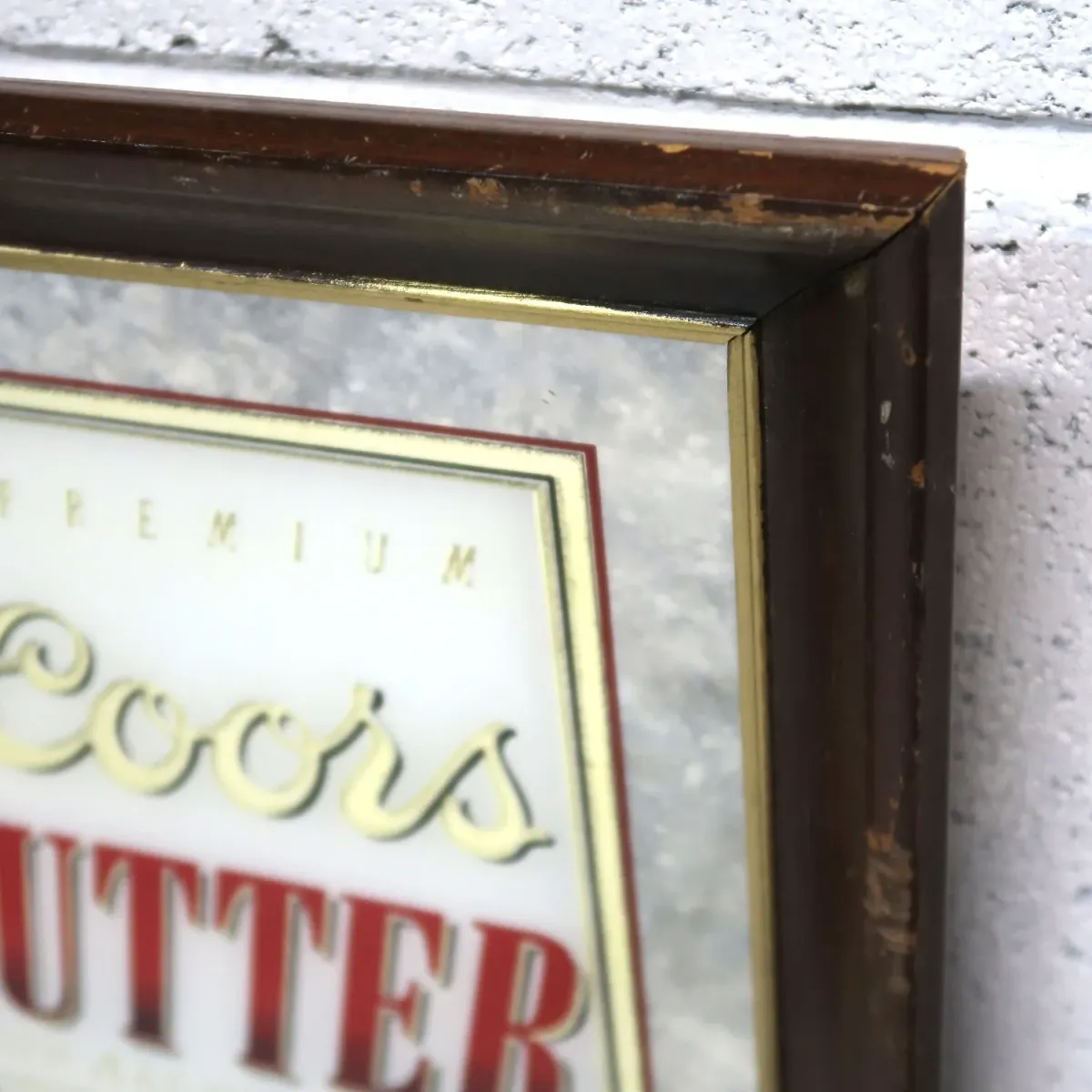 Coors CUTTER ビンテージ パブミラー