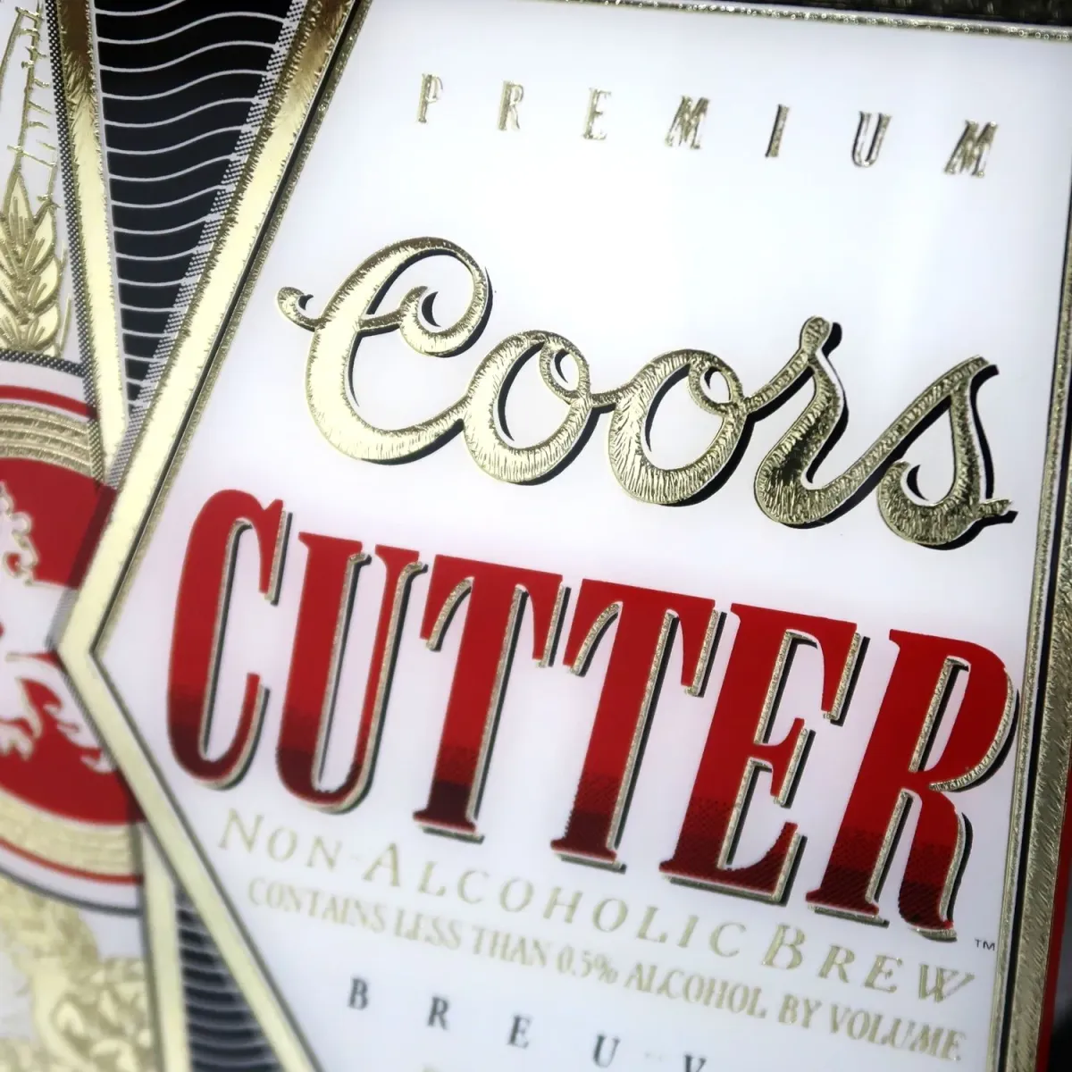 Coors CUTTER ビンテージ パブミラー