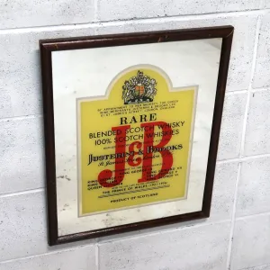 J&B ビンテージ パブミラー