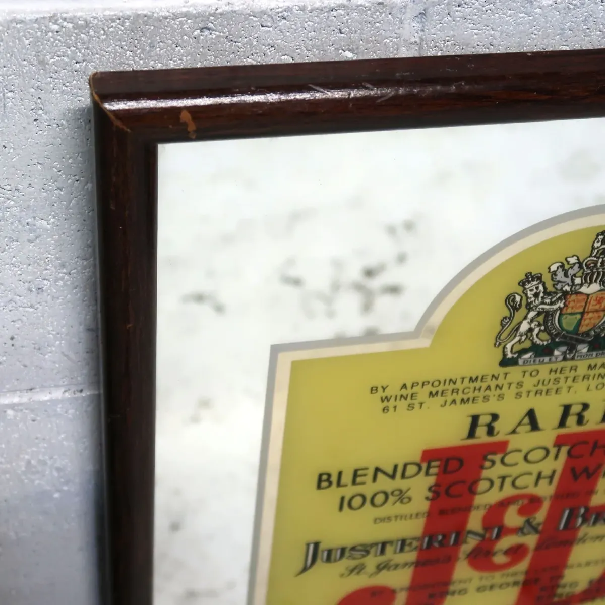 J&B ビンテージ パブミラー