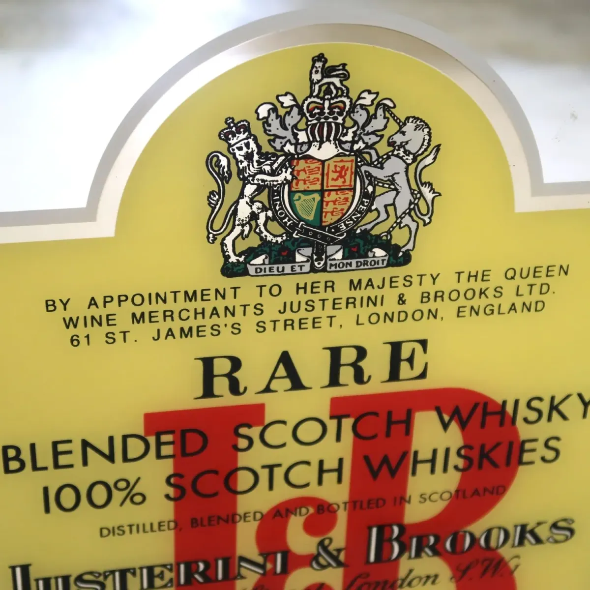 J&B ビンテージ パブミラー