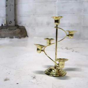 ゴールドメタル キャンドルスタンド