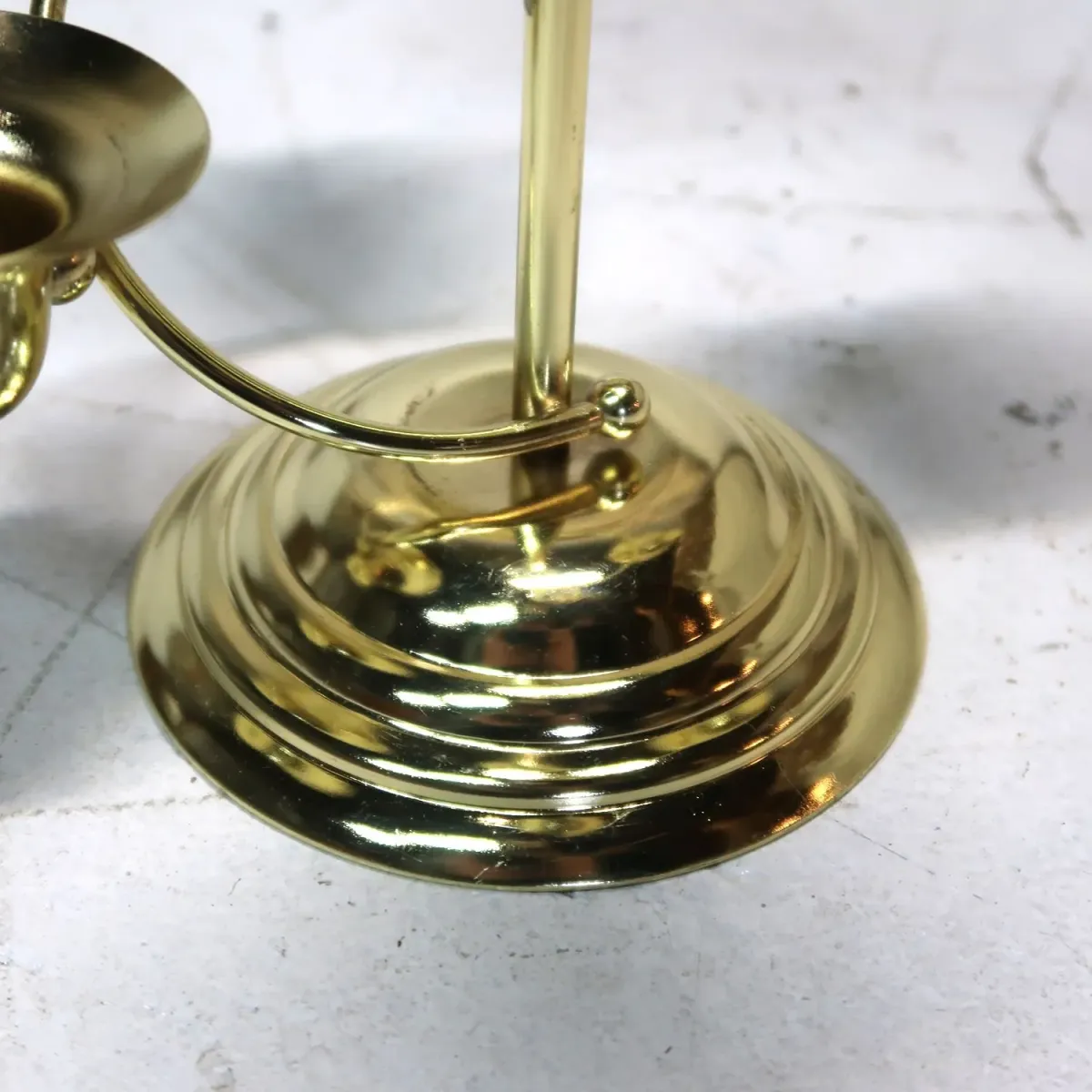 ゴールドメタル キャンドルスタンド