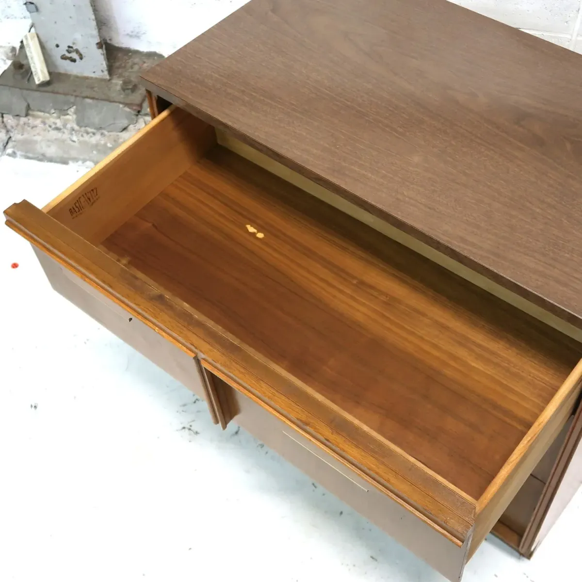 BASIC-WITZ アンティーク ウッドチェスト