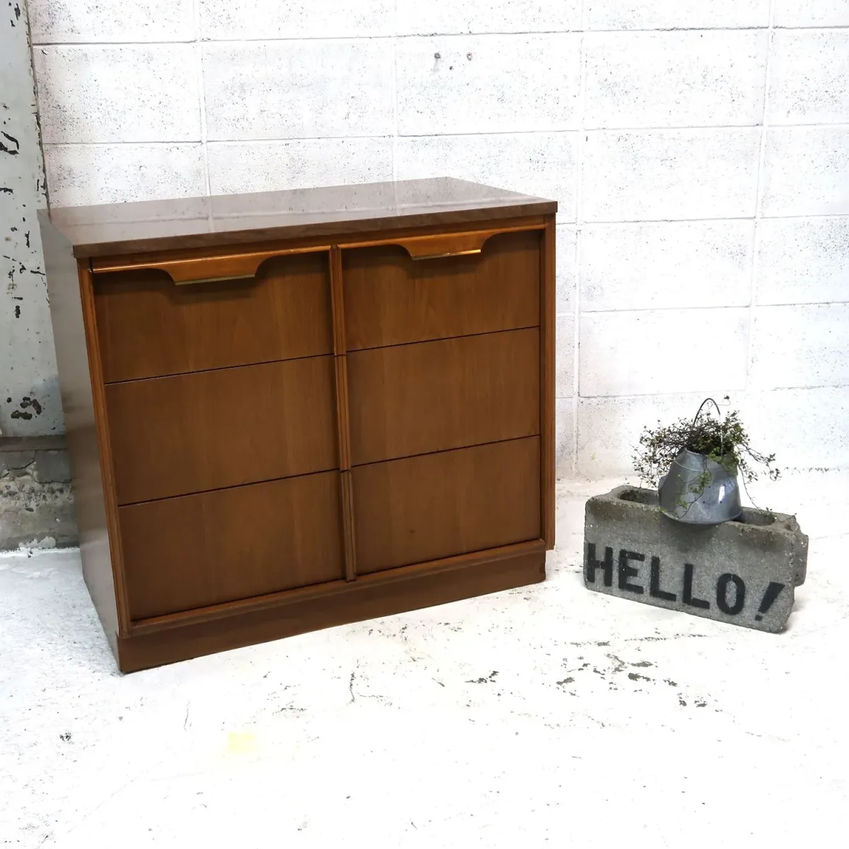 BASIC-WITZ アンティーク ウッドチェスト