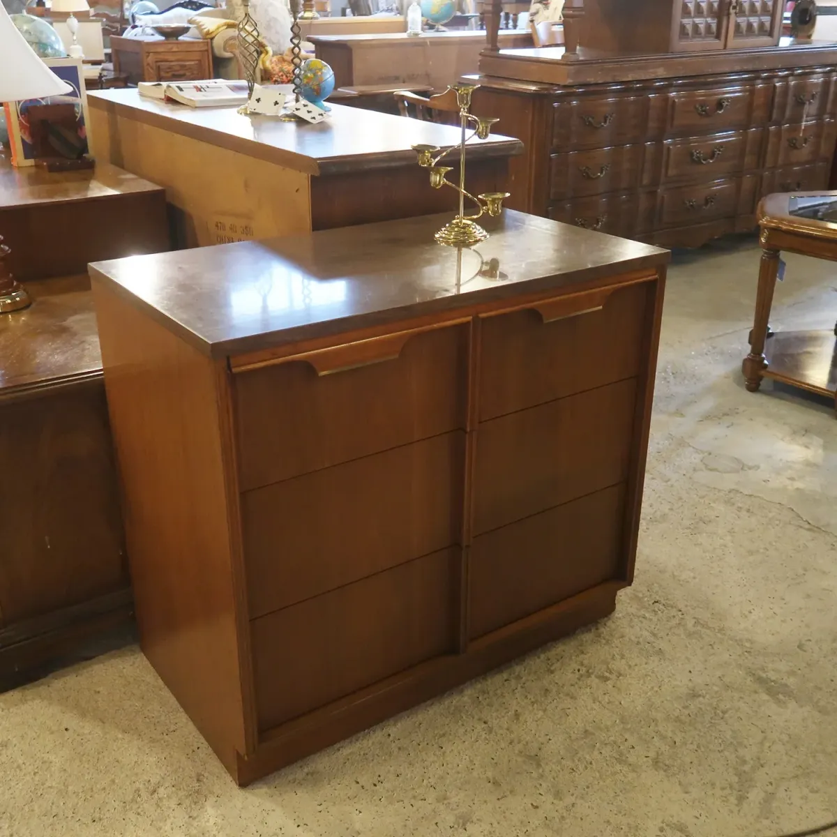 BASIC-WITZ アンティーク ウッドチェスト