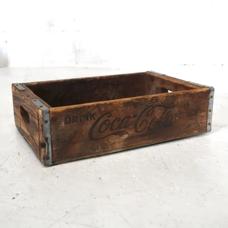 コカコーラ ビンテージ ウッドボックス