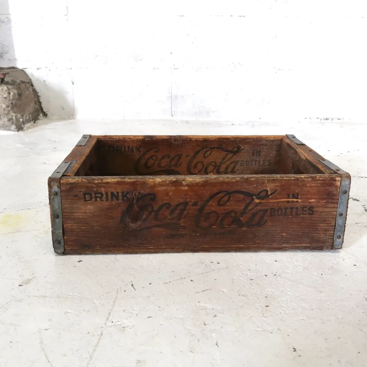 コカコーラ ビンテージ ウッドボックス