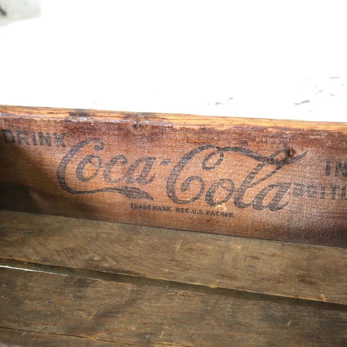 コカコーラ ビンテージ ウッドボックス