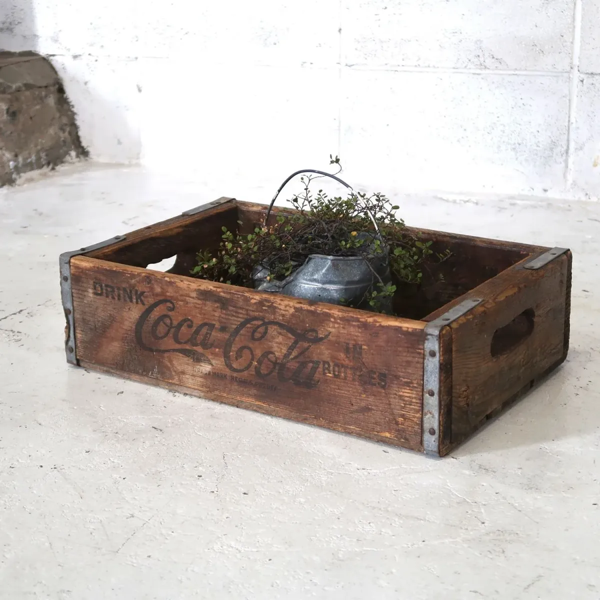 コカコーラ ビンテージ ウッドボックス