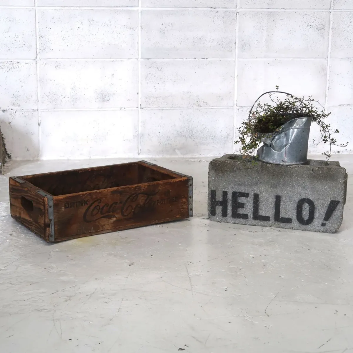 コカコーラ ビンテージ ウッドボックス