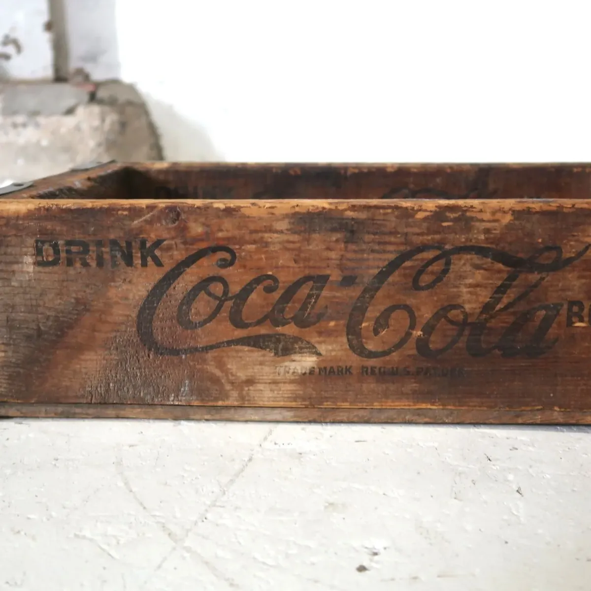 コカコーラ ビンテージ ウッドボックス